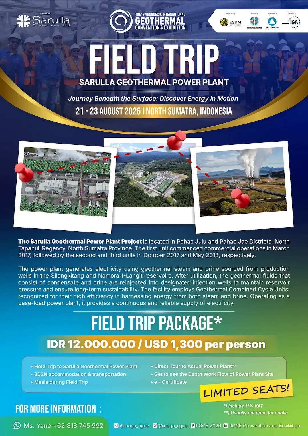 Field Trip IIGCE 2025 Poster
